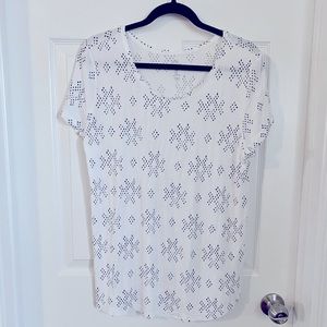 Black and White Luxe Tee